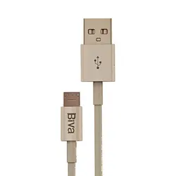 کابل فست شارژ USB به MicroUSB بیوا (Biva) مدل C-10V طول 1.2 متر، ارسال رایگان