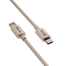 کابل فست شارژ Type-C به Lightning (آیفون) بیوا (Biva) مدل C-13 طول 1.5 متر، 20 وات، ارسال رایگان