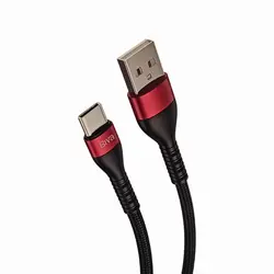 کابل فست شارژ کنفی USB به Type-C بیوا (Biva) مدل C-16T طول 1.2 متر، ارسال رایگان