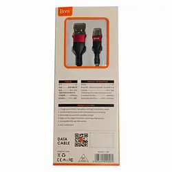 کابل فست شارژ کنفی USB به Type-C بیوا (Biva) مدل C-16T طول 1.2 متر، ارسال رایگان