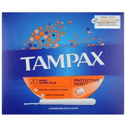 تامپون تامپکس مدلTAMPAX Super Plus بسته 20 عددی - اورجینال سیتی | فروشگاه محصولات بهداشتی و مراقبت پوست مو