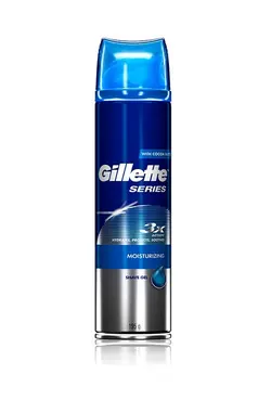 ژل اصلاح ژیلت سری ۳X مدل Moisturizing حجم ۲۰۰ میلی لیتر - فروشگاه ژیلت سنتر