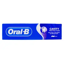 خمیر دندان اورال بی کویتی پروتکشن OralB Cavity Protection حجم ۱۰۰ میلی لیترOralB Cavity Protection toothpaste 100ml - فروشگاه ژیلت سنتر