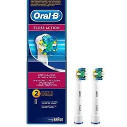 یدک مسواک برقی اورال بی مدل FLoss Action بسته 2 عددی - فروشگاه ژیلت سنتر