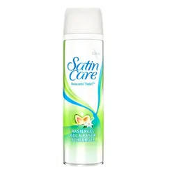 ژل اصلاح ژیلت زنانه سری Satin Care مدل Avocado twist حجم 200 میلی لیتر - فروشگاه ژیلت سنتر
