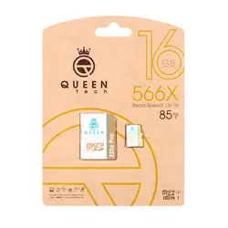 کارت حافظه کوئین تک مدل Micro SDHC U1 Elite Pro 566X ظرفیت ۱۶ گیگابایت