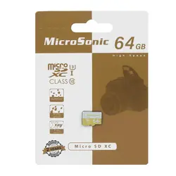 کارت حافظه میکروسونیک مدل Micro SDXC A1-A30 ظرفیت ۶۴ گیگابایت