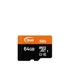 کارت حافظه تیم گروپ مدل Micro SDXC U1 500X ظرفیت ۶۴ گیگابایت - فروشگاه اینترنتی حبیب بابا