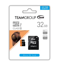 کارت حافظه تیم گروپ مدل Micro SDHC U1 500X ظرفیت ۳۲ گیگابایت - فروشگاه اینترنتی حبیب بابا