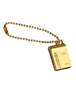 فلش مموری ایکس انرژی مدل GOLDEN GEM ظرفیت ۱۶ گیگابایت