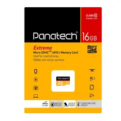 کارت حافظه پاناتک مدل Micro SDHC Extreme ظرفیت ۱۶ گیگابایت - فروشگاه اینترنتی حبیب بابا