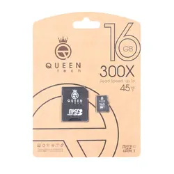 کارت حافظه کوئین تک مدل Micro SDHC U1 300X ظرفیت ۱۶ گیگابایت - فروشگاه اینترنتی حبیب بابا