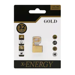 فلش مموری ایکس انرژی مدل GOLD ظرفیت ۳۲ گیگابایت
