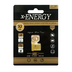 فلش مموری ایکس انرژی مدل GOLD ظرفیت ۳۲ گیگابایت