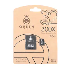کارت حافظه کوئین تک مدل Micro SDHC U1 300X ظرفیت ۳۲ گیگابایت - فروشگاه اینترنتی حبیب بابا