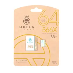 کارت حافظه کوئین تک مدل Micro SDHC U1 Elite Pro 566X ظرفیت ۶۴ گیگابایت