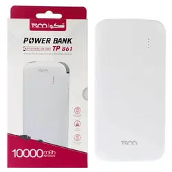 پاور بانک تسکو مدل TP 861 ظرفیت ۱۰۰۰۰ میلی آمپر - فروشگاه اینترنتی حبیب بابا