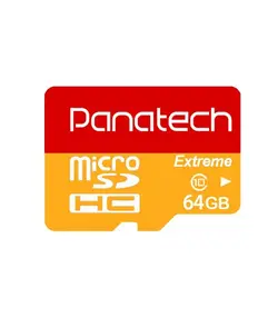 کارت حافظه پاناتک مدل Micro SDHC Extreme ظرفیت ۶۴ گیگابایت - فروشگاه اینترنتی حبیب بابا