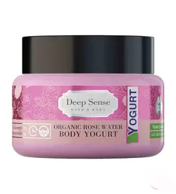 ماست بدن (کرم ژل آبرسان بدن) گلاب مناسب همه نوع پوست دیپ سنس