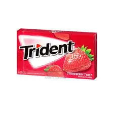 خرید آدامسTrident تریدنت توت فرنگی 12 عددی - فروشگاه حالاچی