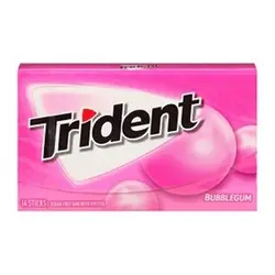 خرید آدامس تریدنتTrident بادکنکی 12 عددی بدون قند - فروشگاه حالاچی