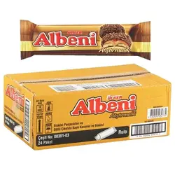 خرید بیسکویت مغزدارAlbeni آلبنی 72گرم24عددی - فروشگاه حالاچی