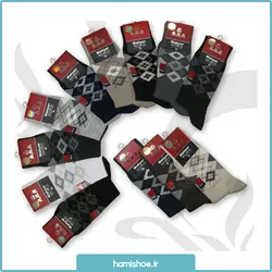 جوراب کامپیوتری طرح 2 کد 10 مهیار