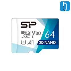کارت حافظه microSDXC سیلیکون پاور مدل Superior Pro کلاس 10 100MBps سرعت UHS-I U3همراه با آداپتور SD ظرفیت 64 گیگابایت