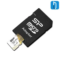 کارت حافظه microSDXC سیلیکون پاور مدل Superior Pro کلاس 10 100MBps سرعت UHS-I U3 همراه با آداپتور SD ظرفیت 512 گیگابایت