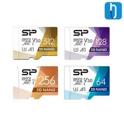 کارت حافظه microSDXC سیلیکون پاور مدل Superior Pro کلاس 10 100MBps سرعت UHS-I U3 همراه با آداپتور SD ظرفیت 512 گیگابایت