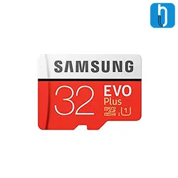 کارت حافظه microSDXC سامسونگ مدل Evo Plus کلاس 10 سرعت 100MBps همراه با آداپتور SD ظرفیت 32 گیگابایت