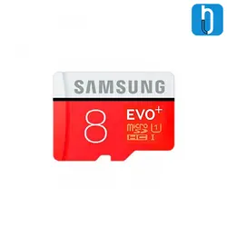 کارت حافظه microSDXC سامسونگ مدل Evo Plus کلاس 10 سرعت 100MBps همراه با آداپتور SD ظرفیت 8 گیگابایت