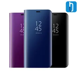 کیف کلاسوری سامسونگ Clear View Cover گوشی Samsung Galaxy A20