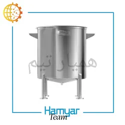 خرید و لیست قیمت میکسر استیل تک جداره سفارشی 50 لیتر تا 10 تن | همیارتیم | همیار تیم