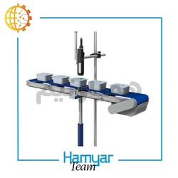 خرید و لیست قیمت نوار نقاله جت پرینتر ۲ متری آهنی ماشین‌سازی همیار | همیار تیم