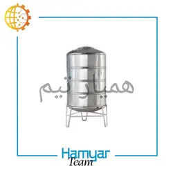 مخزن استیل 5 تن همزن دار (تماس بگیرید) - همیار تیم