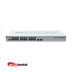 روتر سوئیچ میکروتیک CRS326-24G-2S+RM