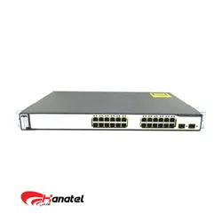 سوئیچ سیسکو WS-C3750-24PS-S