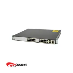 سوئیچ سیسکو WS-C3750G-24PS-S