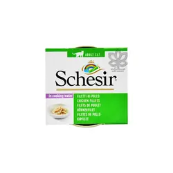 کنسرو غذای گربه فیله مرغ ( در آب ) ۸۵ گرم شسیر - schesir
