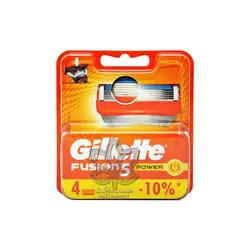 تیغ یدک فیوژن فایو پاور ۴ عدد ژیلت - gillette