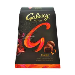ترافل شکلات پرتقالی ۱۹۰ گرم گلکسی - galaxy