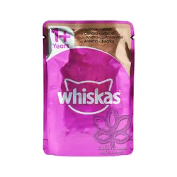 پوچ ( سوپ ) گربه طعم اردک ( بالای یک سال ) ۱۰۰ گرم ویسکاس - whiskas