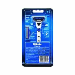 دسته با دو تیغ مچ تری توربو ژیلت - gillette
