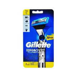 دسته با دو تیغ مچ تری توربو ژیلت - gillette