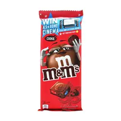 شکلات با تکه های کوکی و دراژه ۱۶۵ گرم ام اند ام - m&m's