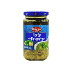 سس پستو سبز ( بدون سیر ) ۱۹۰ گرم وردروسو اورو - verderosso oro