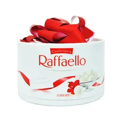 شکلات نارگیلی با مغز بادام ۲۰۰ گرم کادویی رافائلو – raffaello