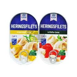 کنسرو فیله شاه ماهی در سس کاری و آناناس ۲۰۰ گرم المار - almare