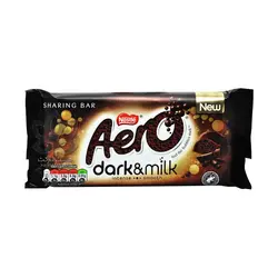 شکلات حبابی شیری و تلخ ۹۰ گرم ائرو نستله - Aero